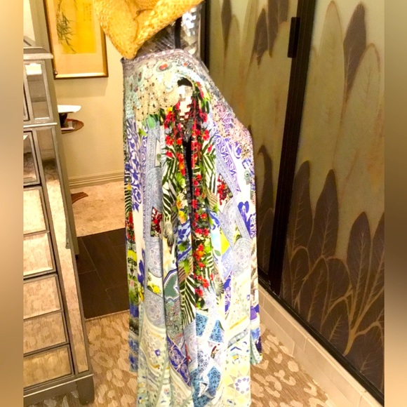 Camilla My MARJORELLE Split Sleeve Short Kaftan NWT - Picture 8 of 11